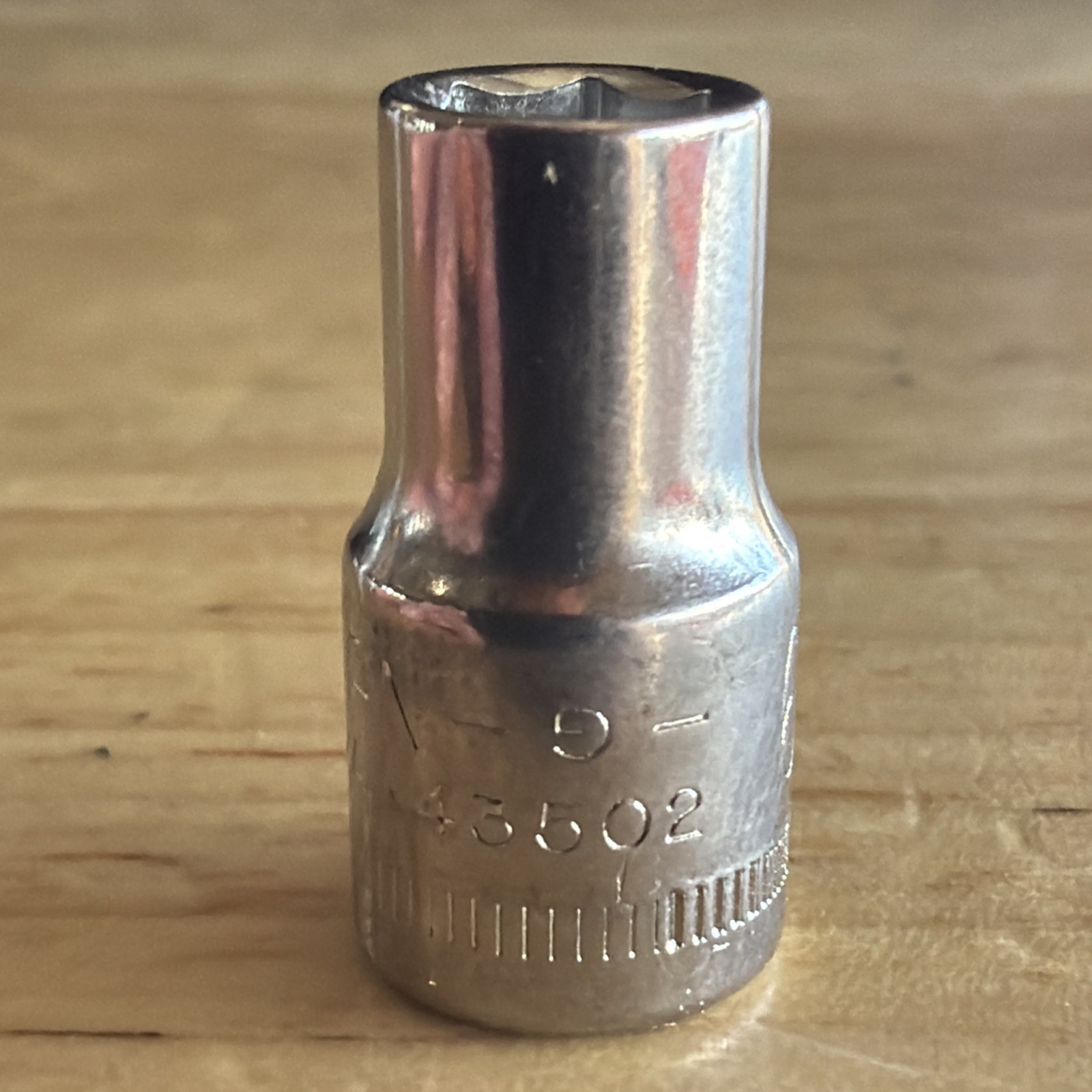 Craftsman 6mm Shallow Socket 1/4″ Drive 6 Point Inverted G Series 43502 USA