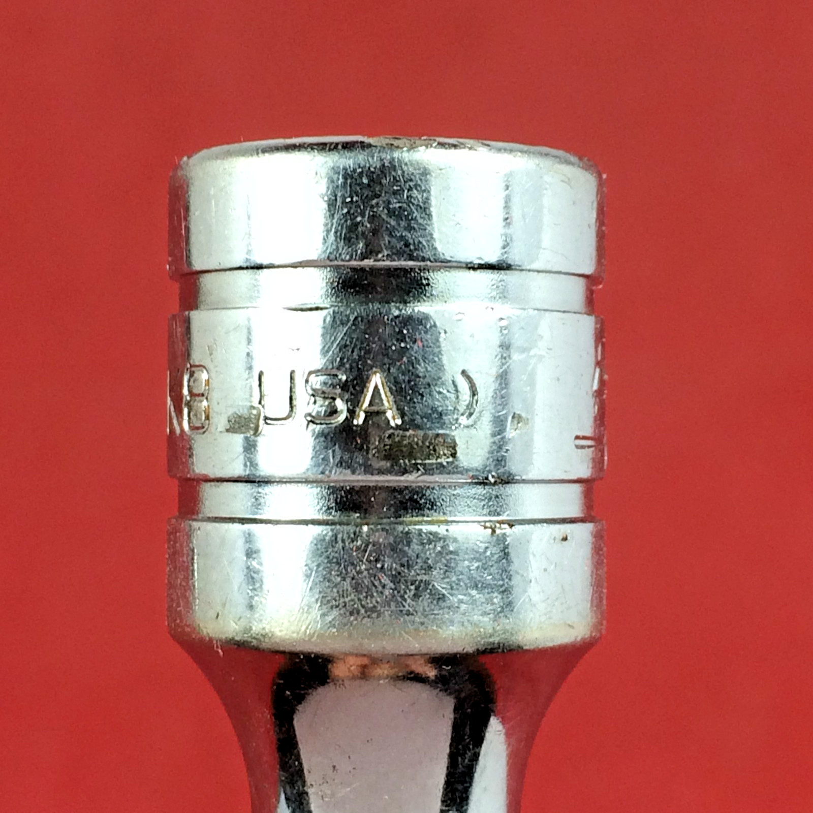 Snap-on 8″ FXK8 3/8″ drive Knurled Socket Extension 1991