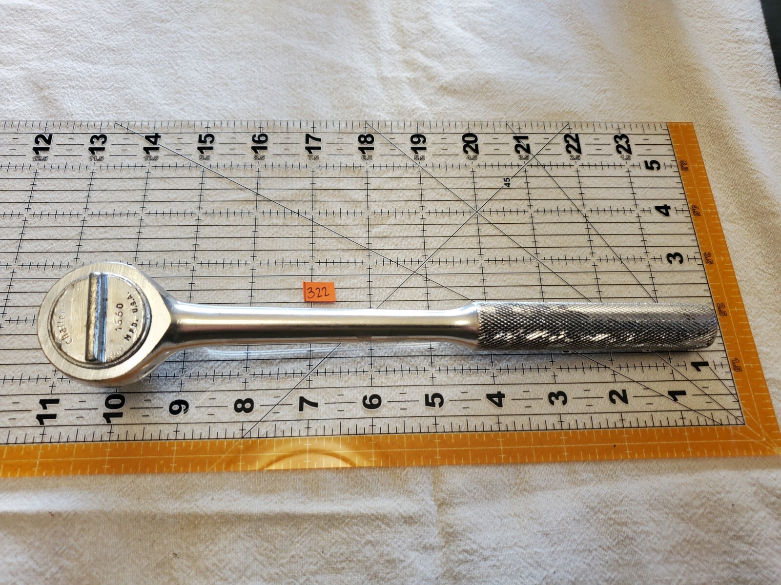 Challenger Tools USA No. 1660 1/2″ Drive Chrome Long Ratchet Socket Wrench Proto