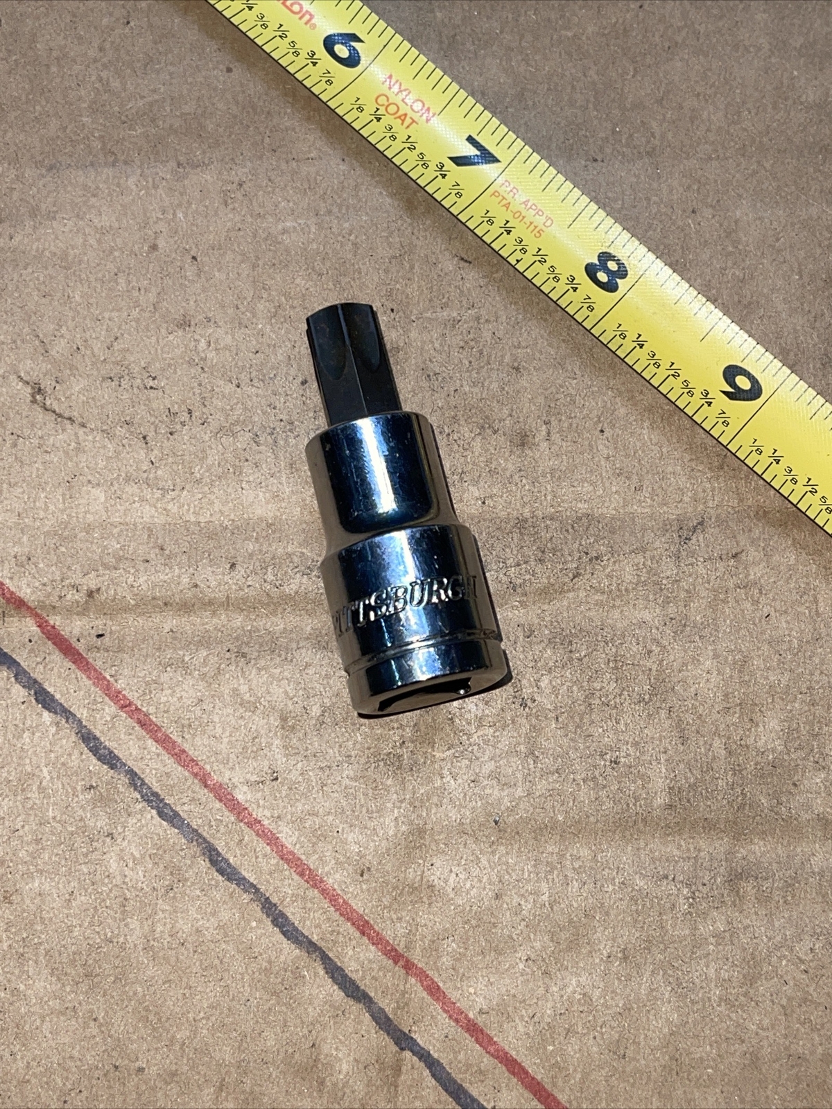 Pittsburgh T55 Torx 1/2” Drive Socket New Open Box Lifetime Warranty T 55