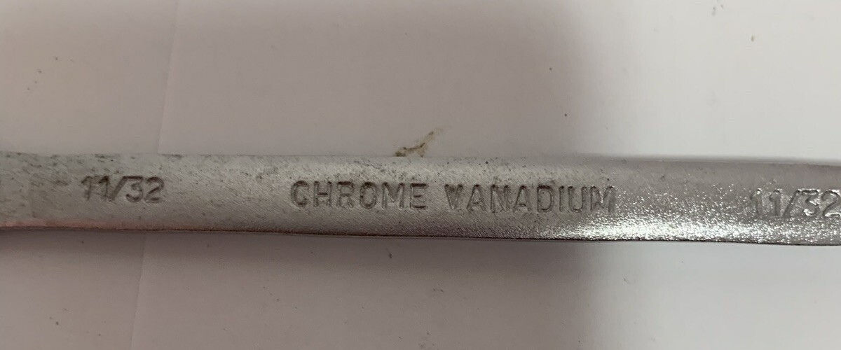 Task Force 11/32 Inch Chrome Vanadium Wrench
