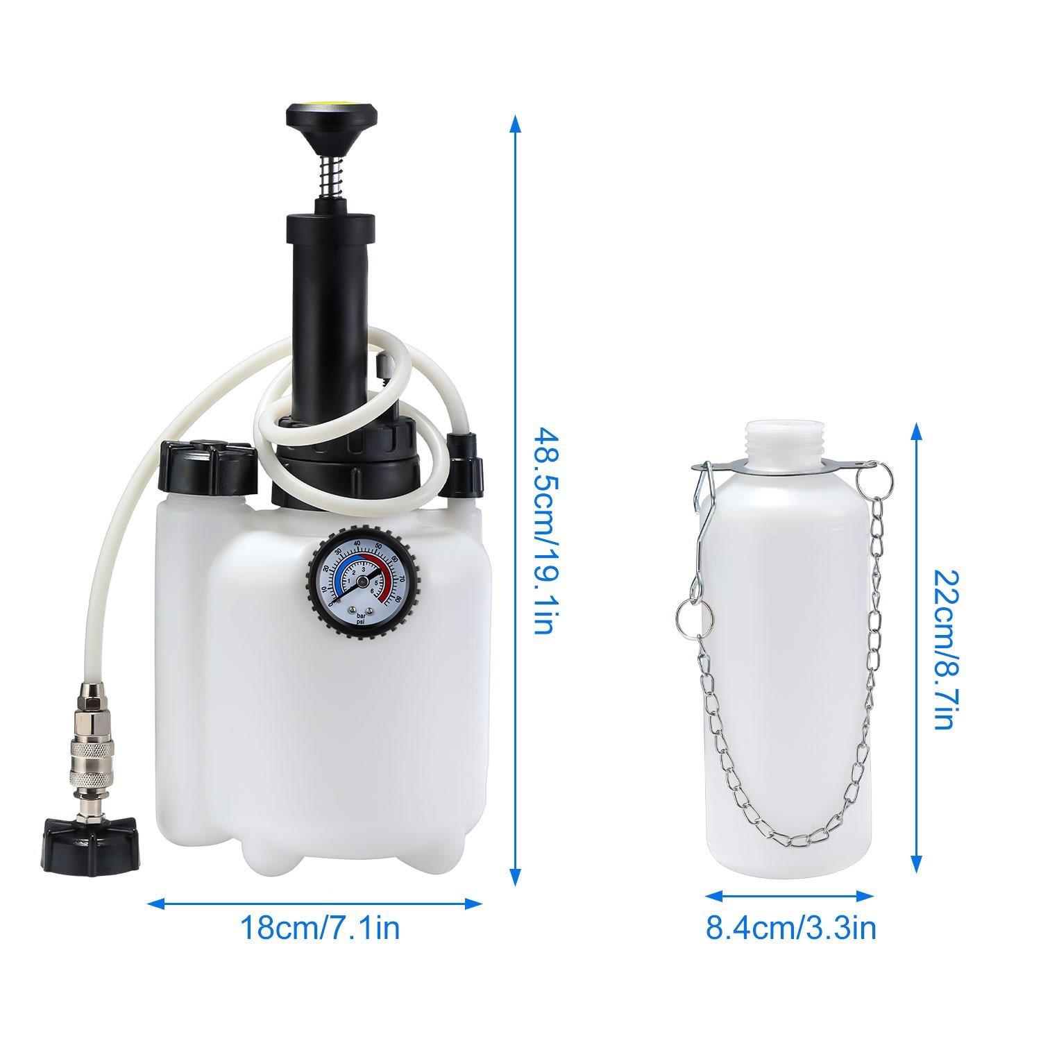 3L Brake System Clutch Fluid Pressure Bleeder Bleeding Device Kit Car Bleed Tool