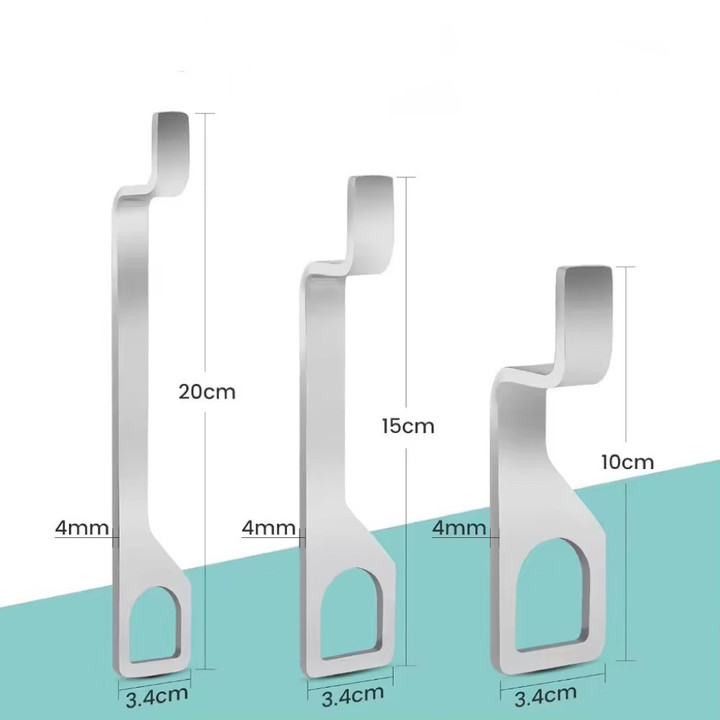 Stainless Steel Hooks Truck Accessory Upgrade Easy Installation Design