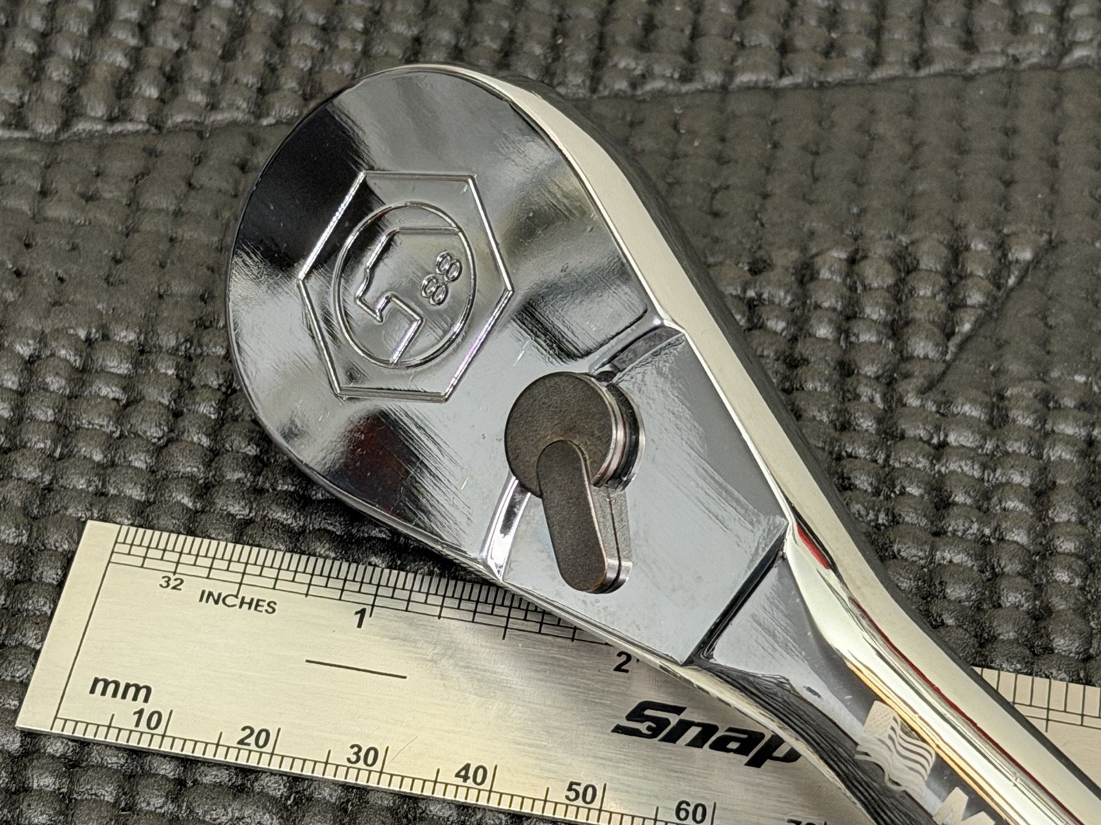 MINT Matco 1/2” Drive Ratchet 88 Tooth 10” Long Chrome Handle USA🇺🇸 – CFR108