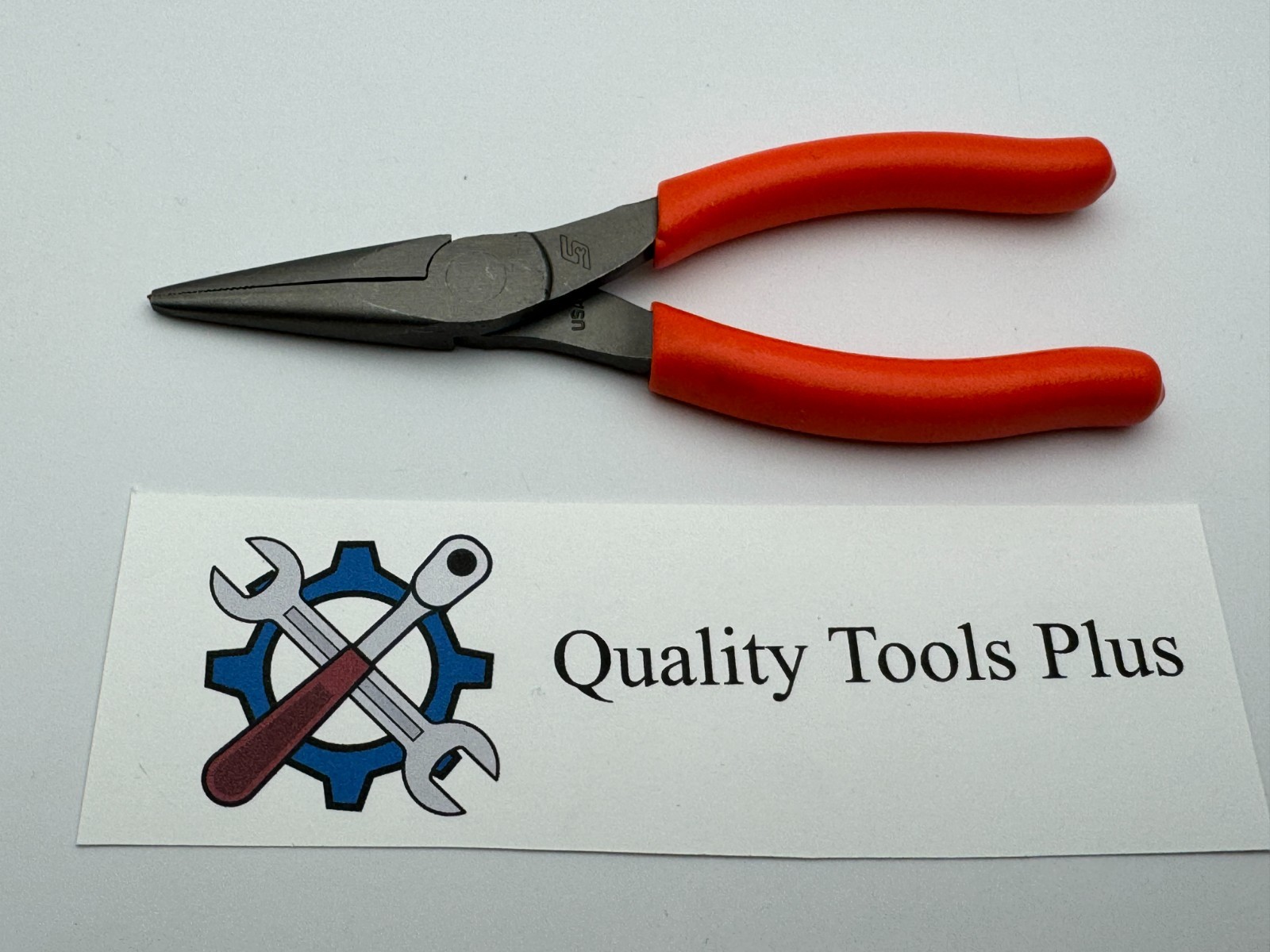 Snap-On NEW 95ACF 6″ Talon Grip Needle Nose Pliers Orange