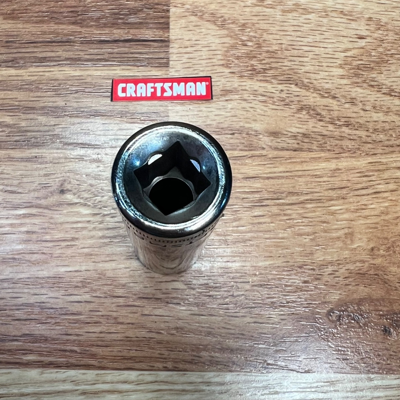 Craftsman S-AG 44432 deep socket 15mm 6 point 3/8” drive Ultrasonic Cleaned