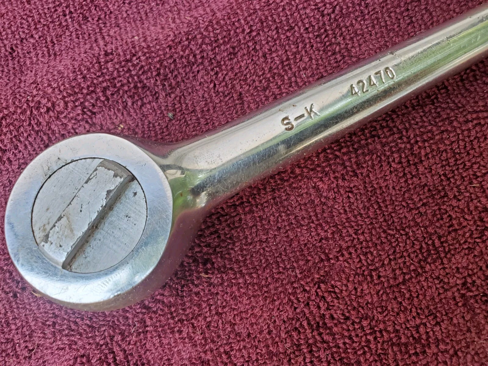 S-K SK Tools 42470 1/2″ Dr. 10.25″ Reversible Chrome Ratchet #3