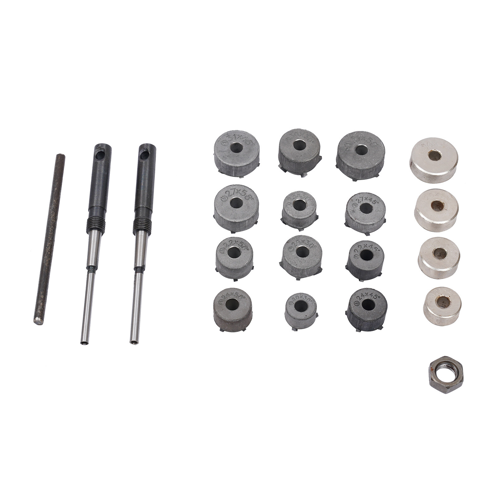 Valve Seat Reamer Motorcycle Repair Displacement Cutter Tool Kit Valve Tool Set