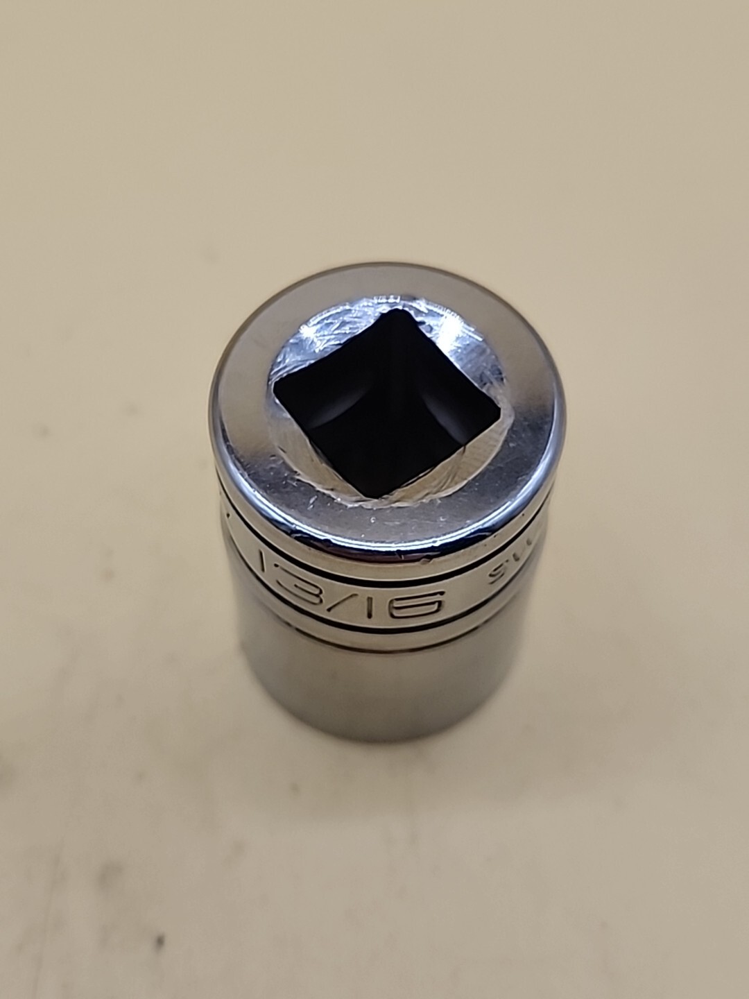Snap-on Tool SW261 13/16″ SAE Flank Drive Shallow Socket 1/2″ Drive 12 Pt USA
