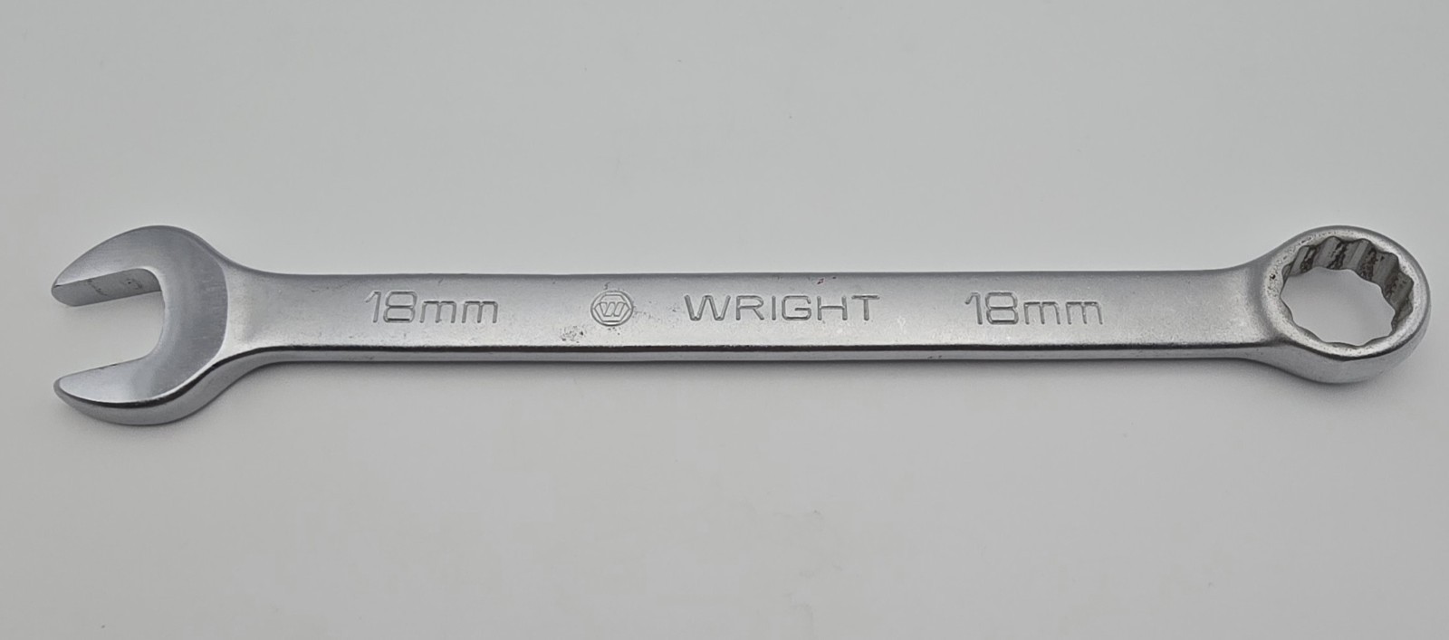 Vintage Wright 18mm Combination Wrench USA # 11-18mm 12 Point