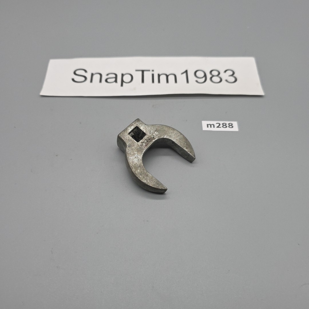 UW 1-1/4Inch SAE Open End Crowfoot Wrench 3/8 Drive with Side Lock Hole USA