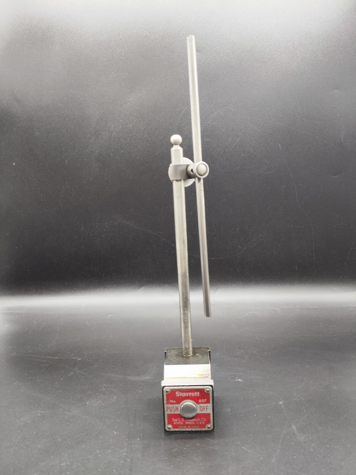 Starrett 657 Magnetic Clock Stand Metalworking
