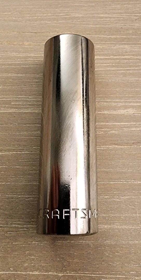 Craftsman 1/2″ Deep Well Socket 12 Point 3/8″Drive S-AE 43312