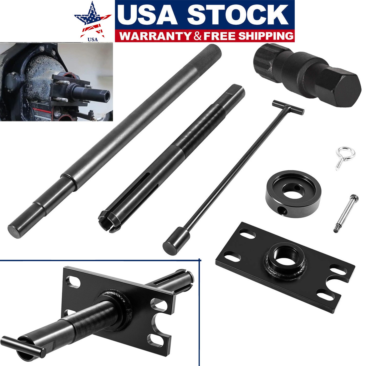 Gimbal Bearing Puller Alignment Tool & Hinge Pin Tool For Mercruiser Alpha Bravo