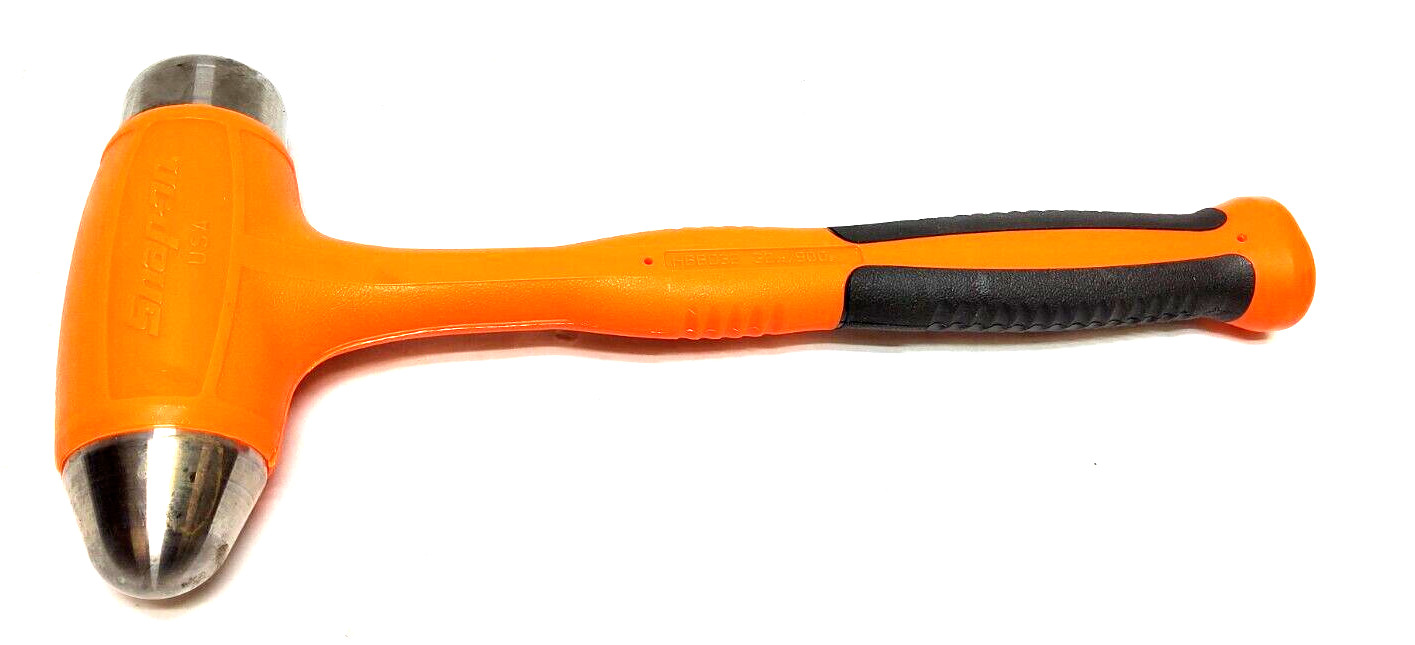 New Snap-on™ Ball Peen Dead Blow Hammer 32 oz. Orange HBBD32 HBBD32O UNused