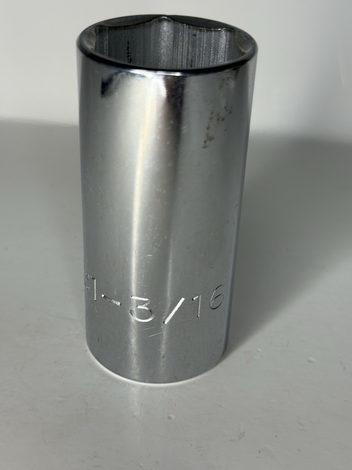 Proto Tools USA 5338H SAE 1-3/16” Deep Chrome Socket 6 Point 1/2” Drive