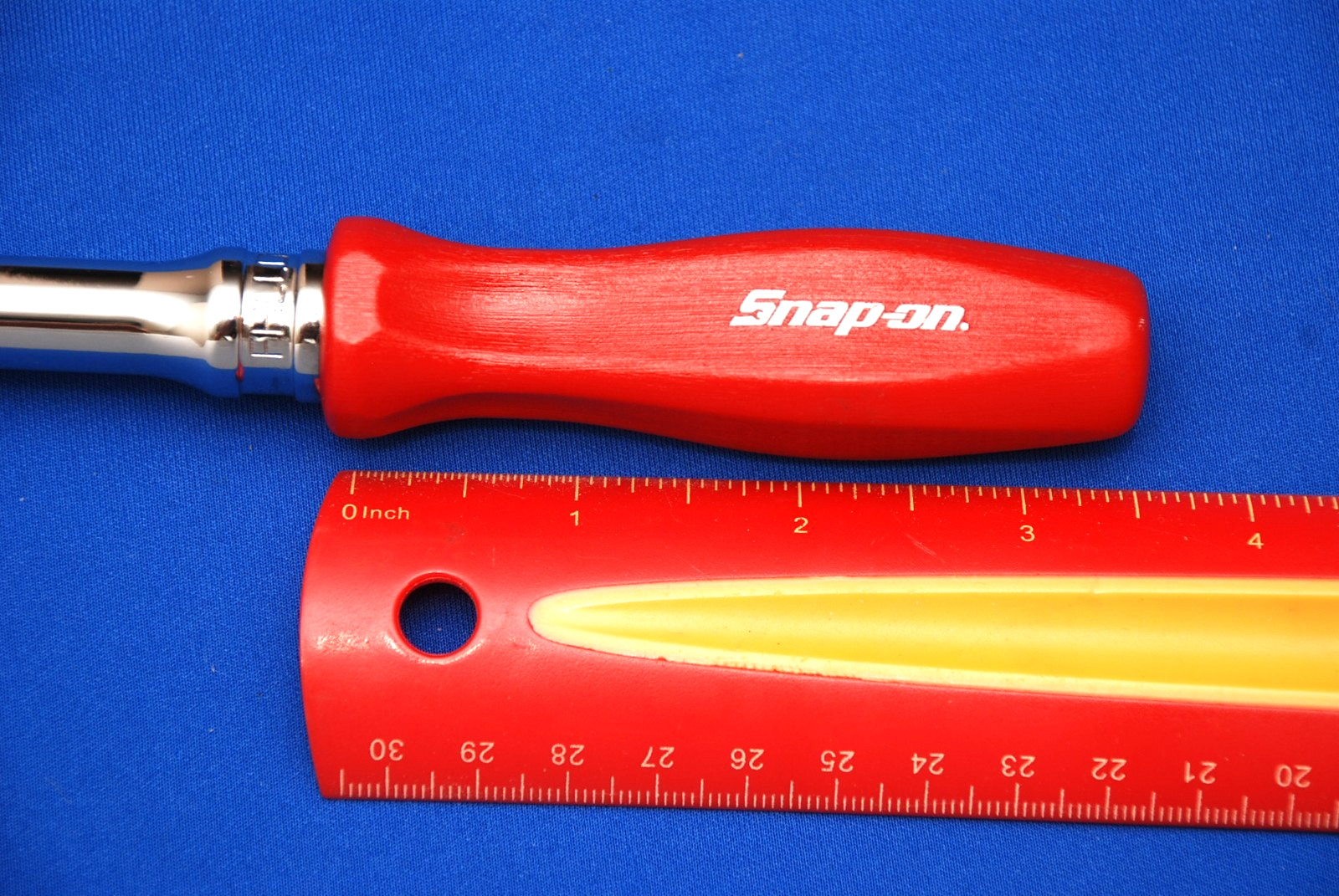 Snap-on NEW 3/8″ Drive Red Hard Grip Extra Long Handle Dual 80 Ratchet FHLLD80