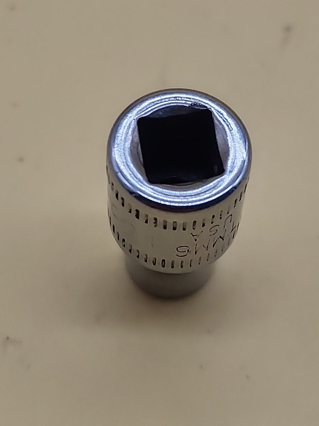Snap-on Tools TMM6 1/4 Dr 6Pt Metric 6mm Flank Dr Shallow Socket USA