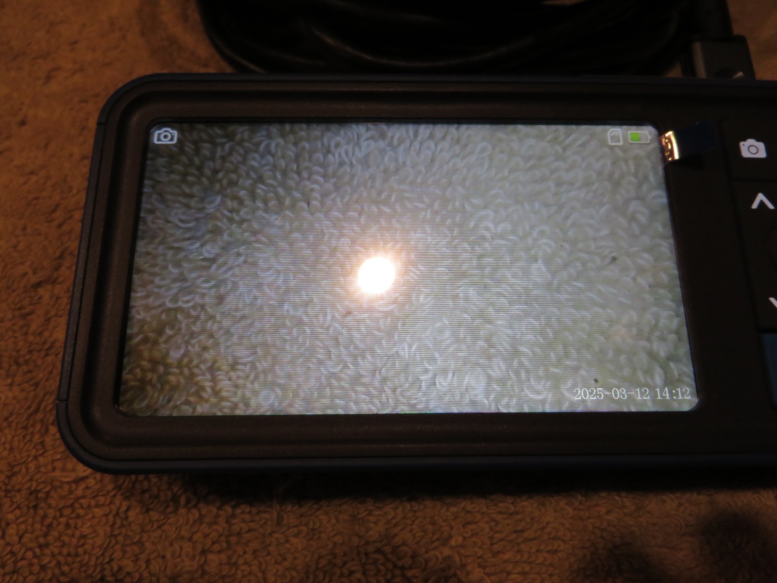Teslong Digital Endoscope Inspection Camera 5m Dual Lens Tube 7.9mm MS450-NTC