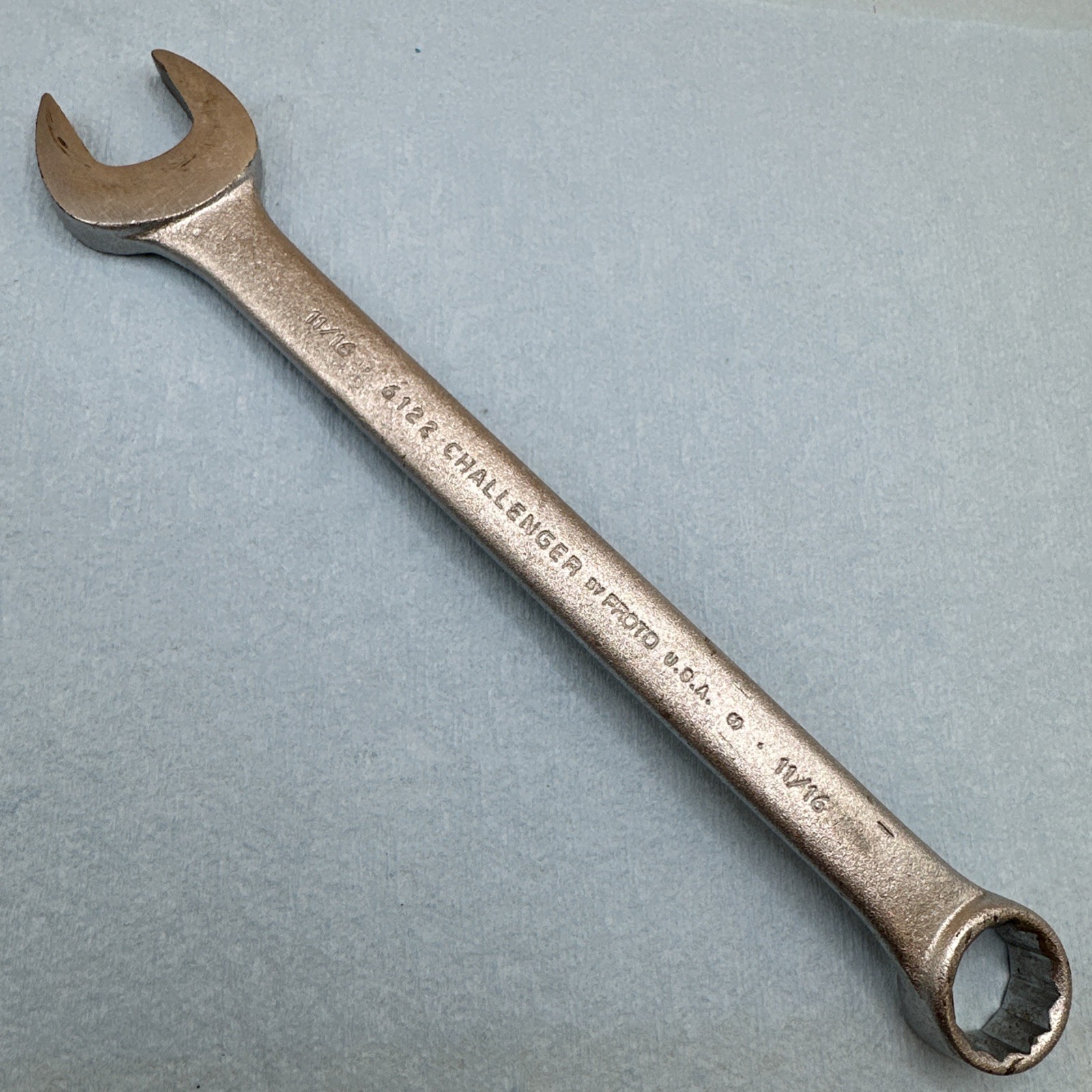 Challenger By PROTO 6122, 11/16in. 12pt Combination Wrench, USA Made