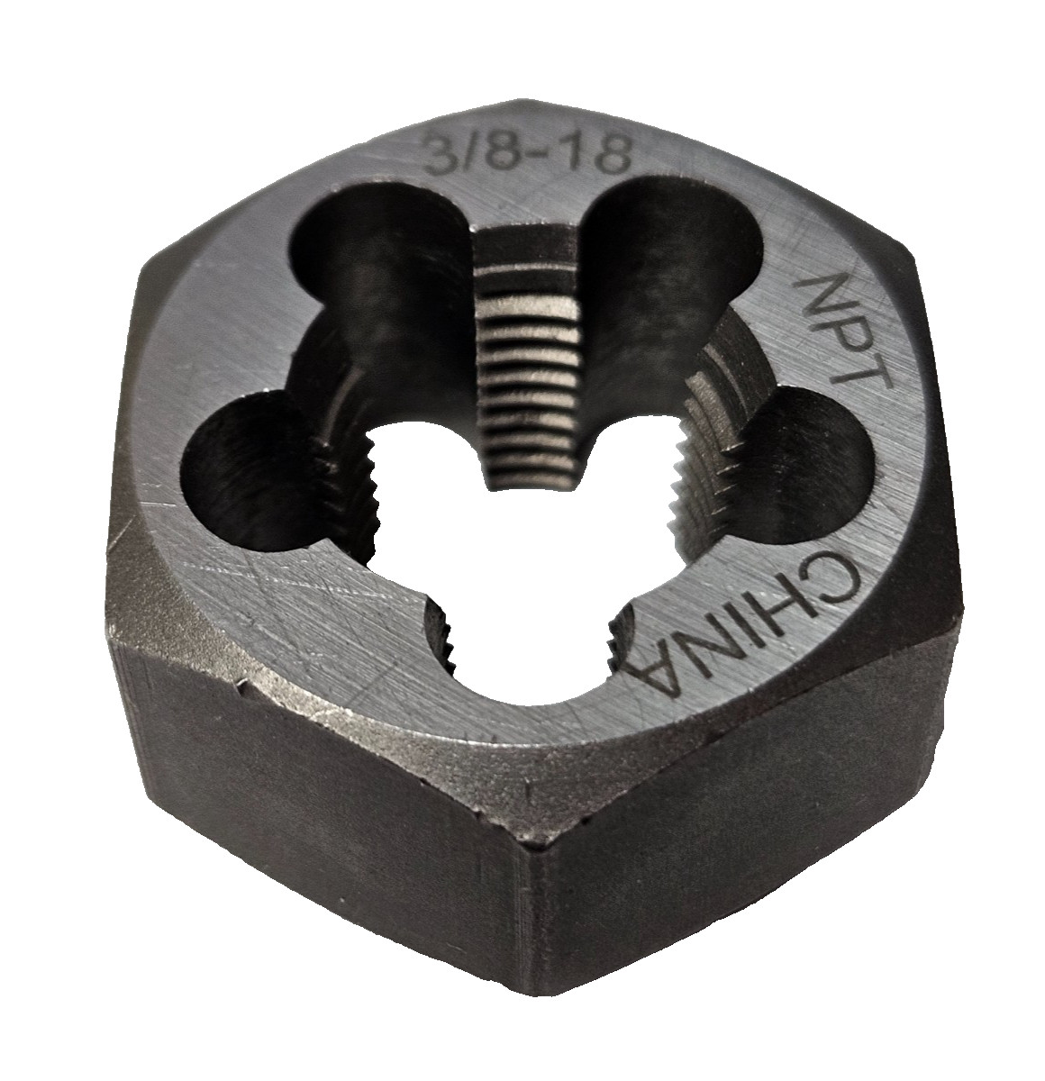 3/8″ -18 NPT Pipe Die Nut 11/16″ Hex Rethread Chaser CS A1 417-02418