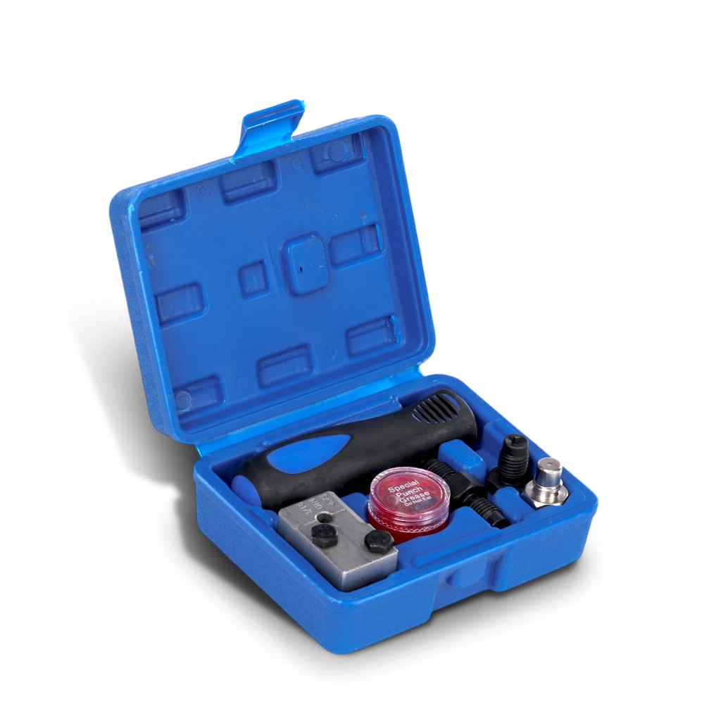 3/16 In.Double Brake Line Flaring Tool Flare Adapter Brake w/ Storage Box