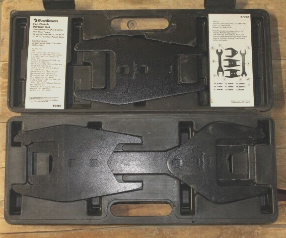 EverTough Model 67063 Fan Clutch Remover Wrench Set