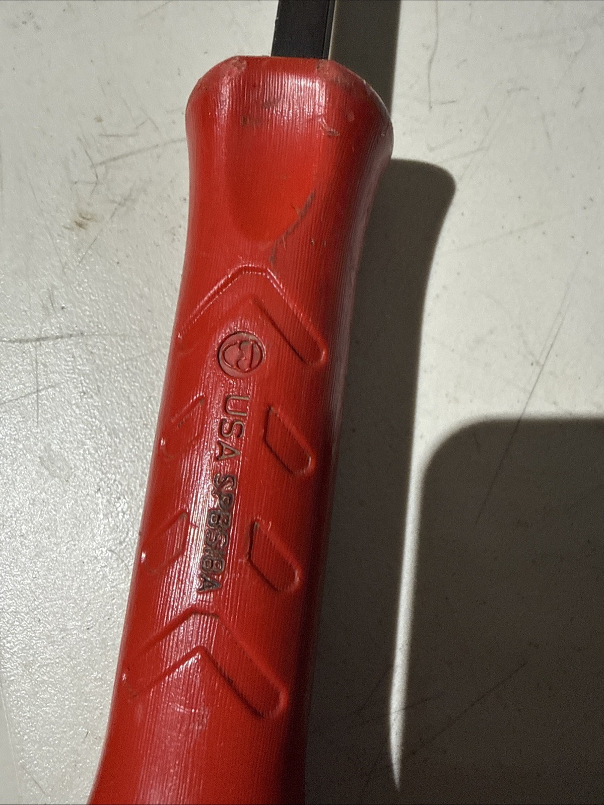 Snap-on Tools USA RED 18″ Length Steel Striking Pry Bar SPBS18A