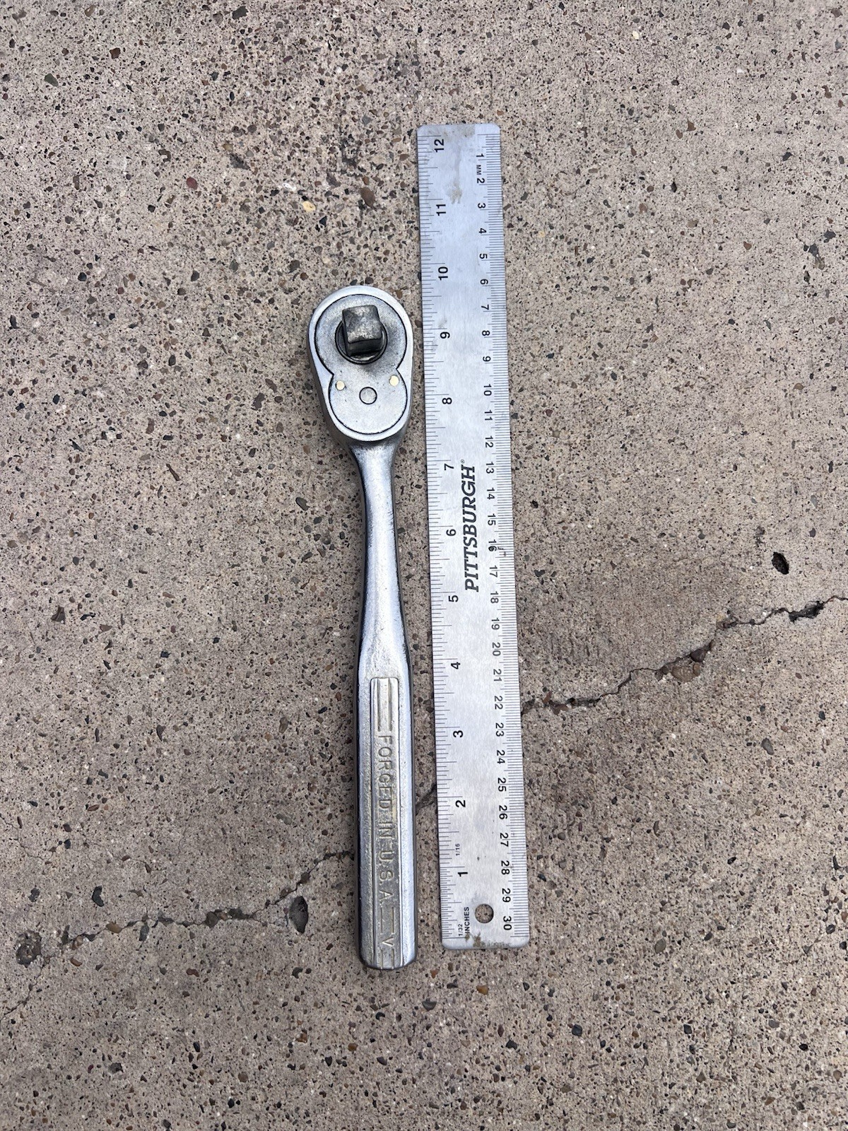 Bad-Axe Custom Craftsman 1/2″ Ratchet =V= Series w/Oil Port Ratchet USA