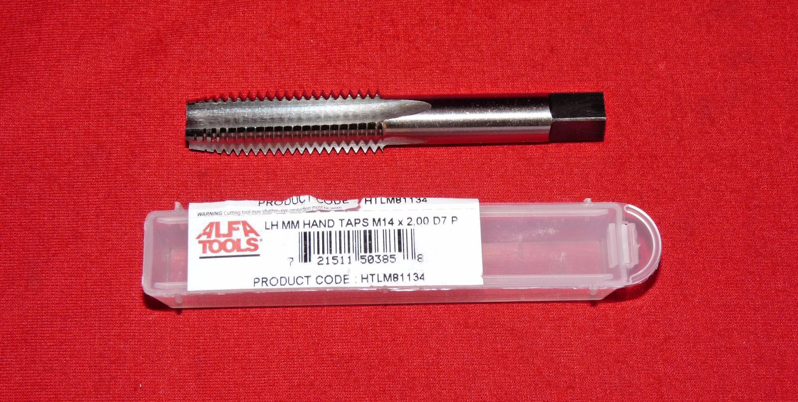 M14 x 2.0 LEFT HAND Plug Tap Hand Alfa HTLM81134 14MM HiSS 4FL LH