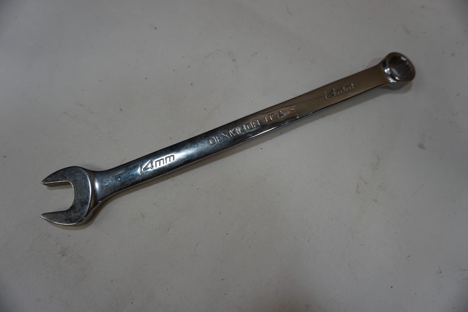 Snap On Tools OEXM140B 14mm Metric 12 Point Flank Drive Combination Wrench