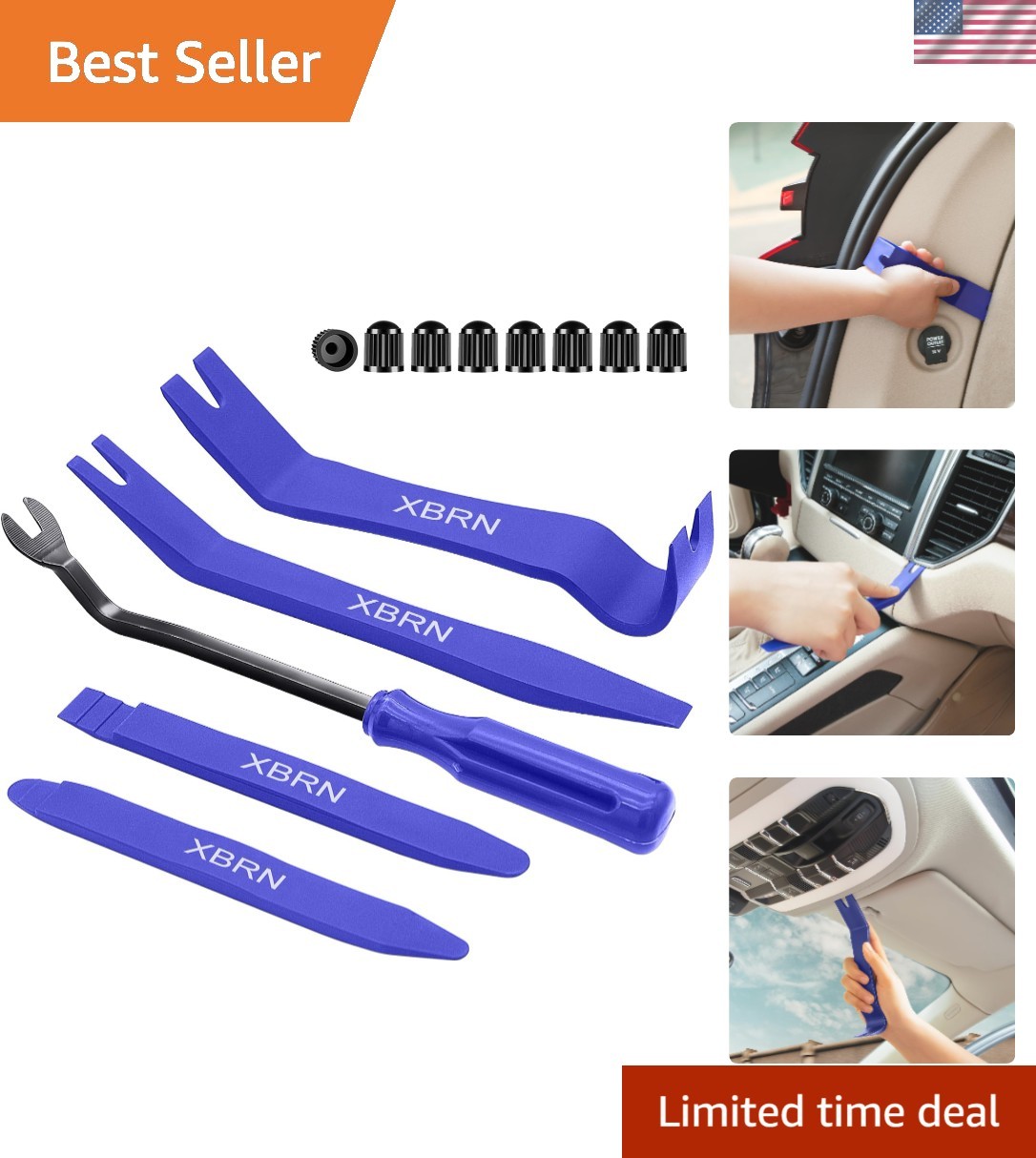 Versatile 13-Piece Car Panel Tool Kit for Efficient Automotive Repairs