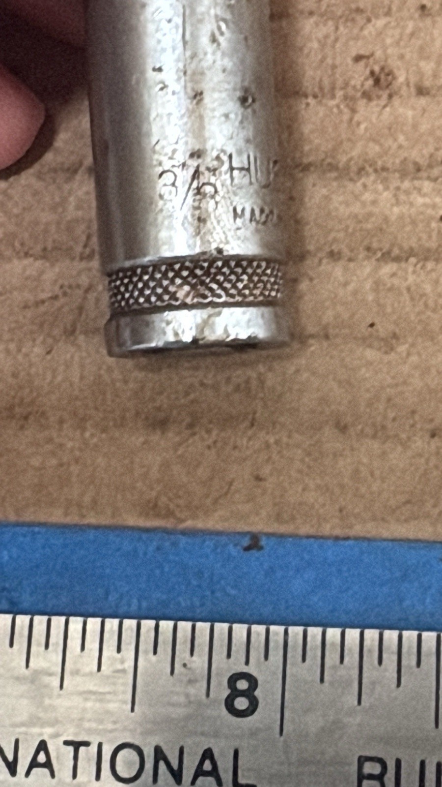Husky 3/8″ Drive Full Polish 72 Tooth Ratchet & Vtg USA Sockets & 3/8to1/4 Adpt.