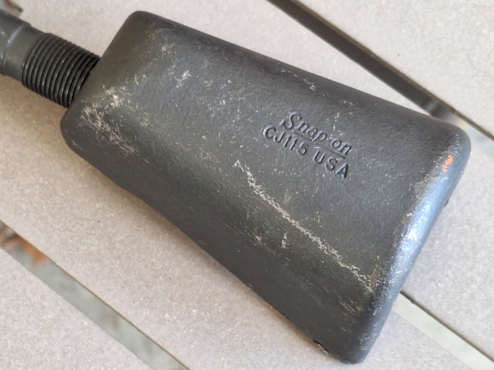 Snap On Pitman Arm Puller CJ115, CJ83-2 Pressure Screw CJ66-15-3 Centering Point