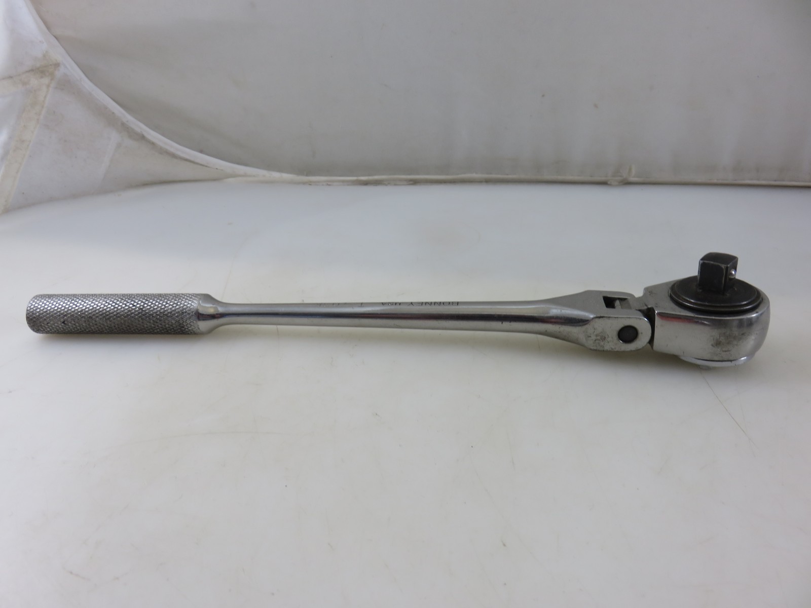 Bonney T-703K Flex Head 3/8″ Dr. Ratchet 11″ Long Vintage Made In USA