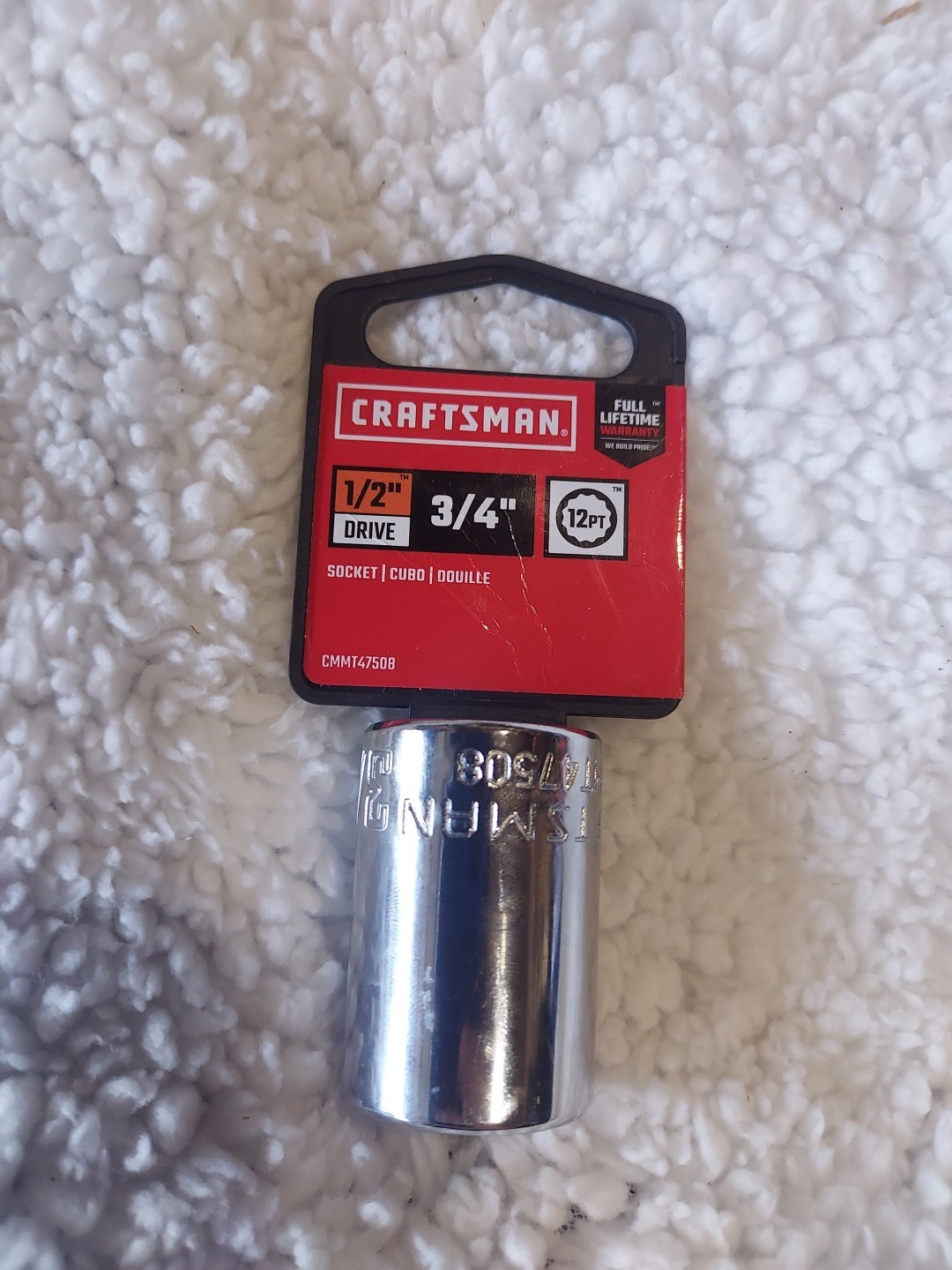 NEW Craftsman 1/2″ Drive 3.4″ Socket CMMT47508