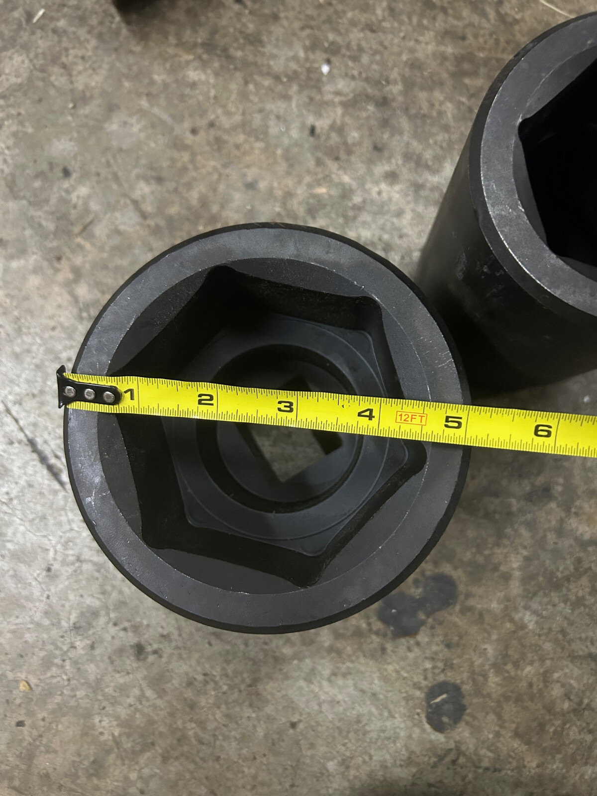 Proto 4 Huge Sockets tool lugs 3 5/8″, 2 1/2″, 2 3/8″, 2″ Hex 6 point 90mm