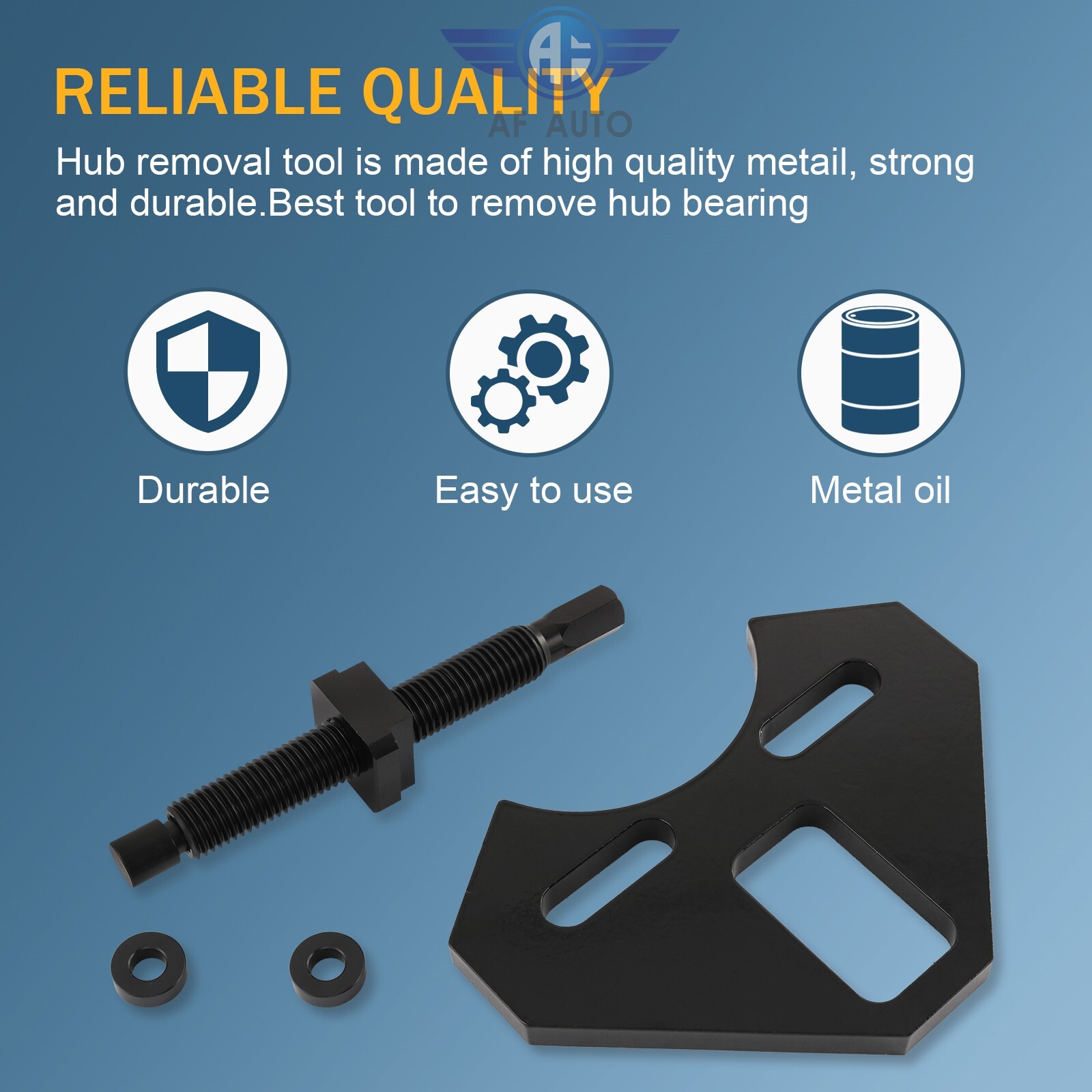 Wheel Hub Removal Tool New FOR Most 5 6 8 Lug Hub Assembly 40100