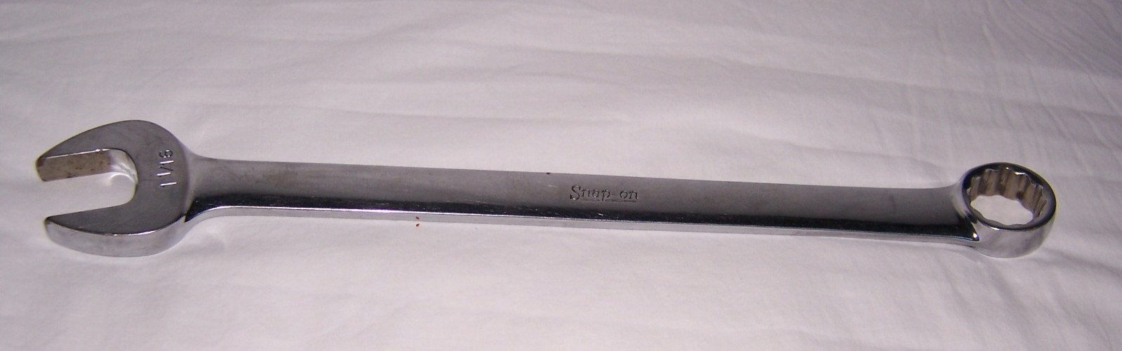Snap On OEX34 1-1/16 Open End 12 point Combination Wrench Underlined Logo
