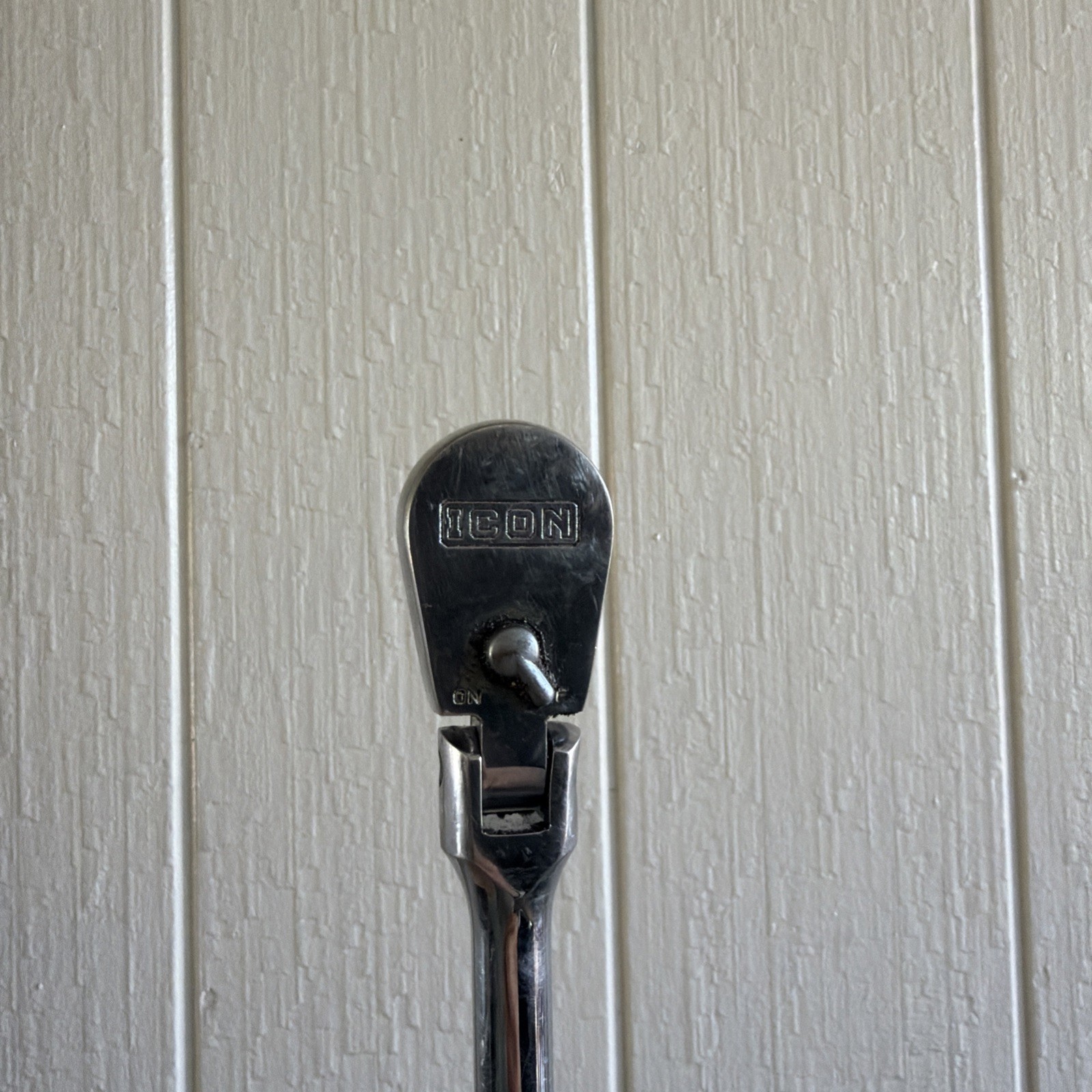 ICON 3/8 in. Drive Professional Long-Reach Flex-Head Ratchet