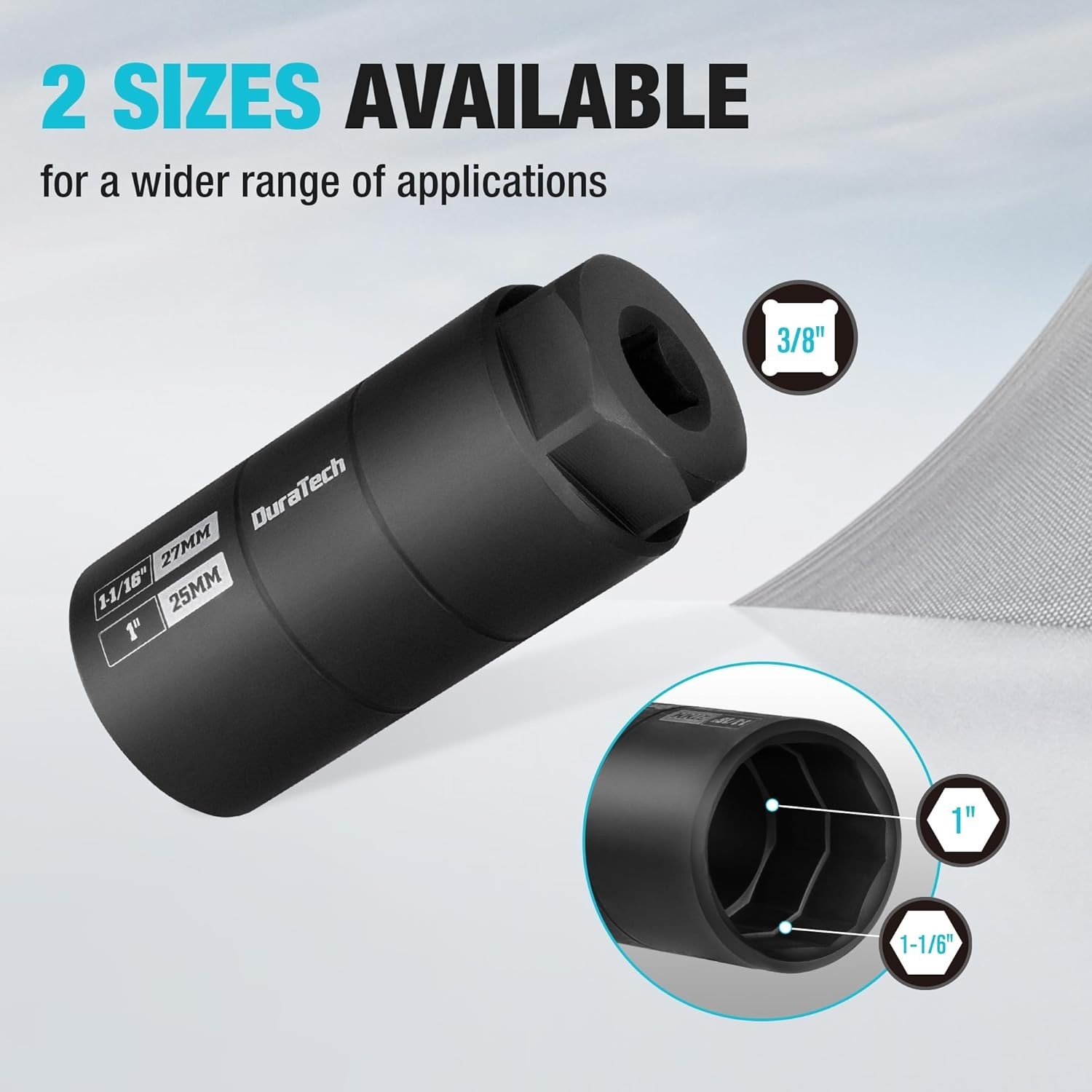 7PCS O2 Sensor & Oil Pressure Socket Set – Durable High-Quality Alloy Steel