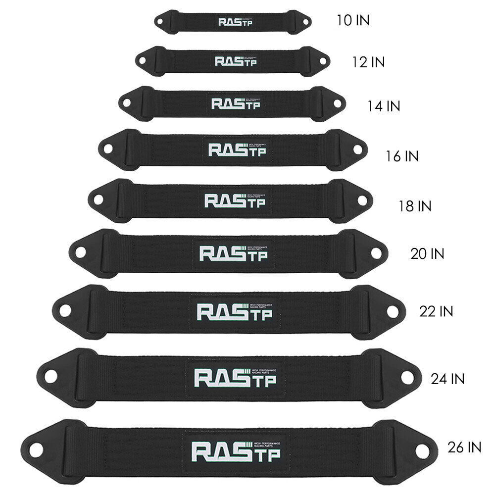 10,000 Lb Limit Straps Shock Suspension 10″ 12″ 14″ 16″ 18″ 20″ 22″ 24″ 26″