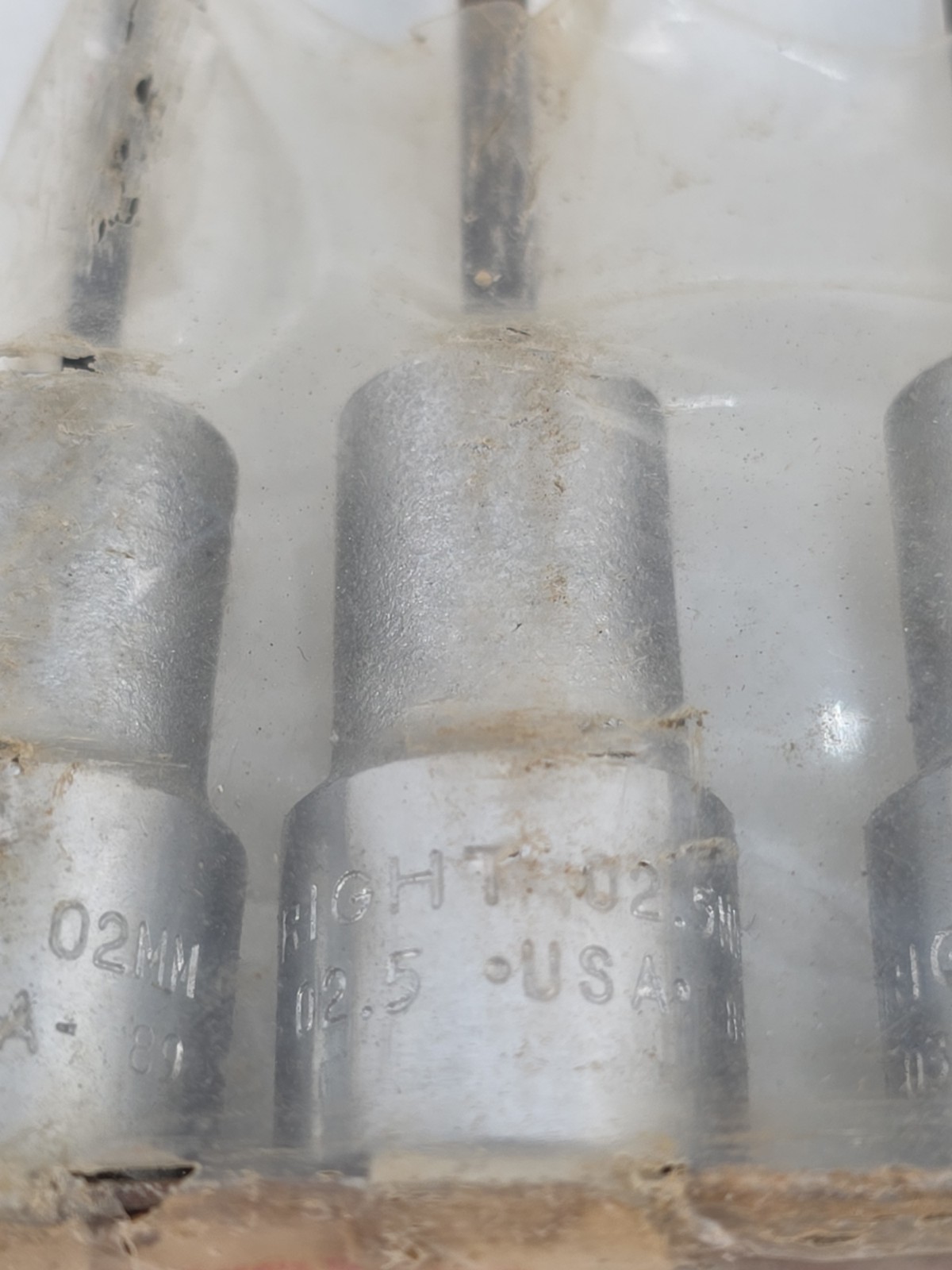 Wright 353 Metric Hex Allen Bit Socket Set 2-10mm NOS USA Factory Sealed 8 Pc