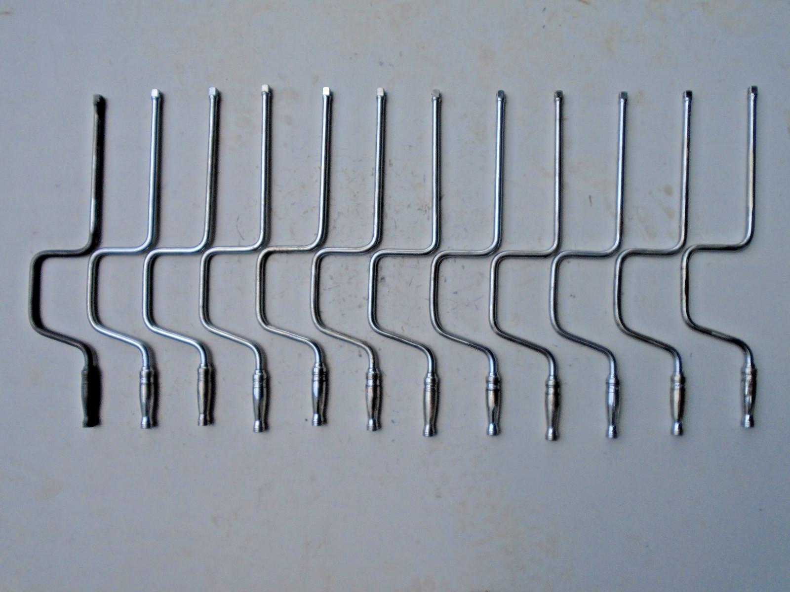 Snap-On Tools F4LB Lot Of 12 Speed Handle Wrenches