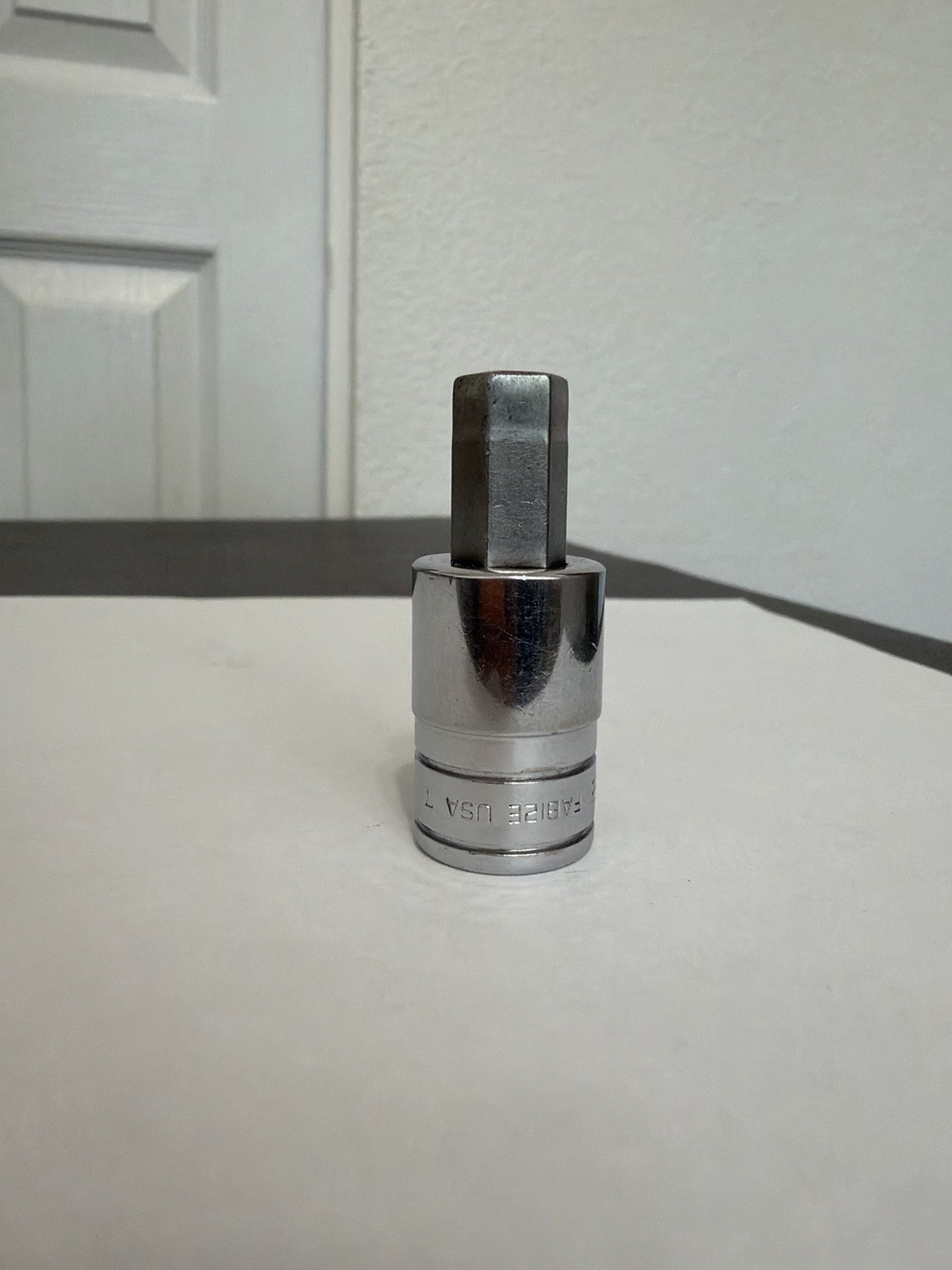 Snap On 3/8″ Drive 3/8″ SAE Ball Hex Bit Driver Socket FAB12E *Cut*