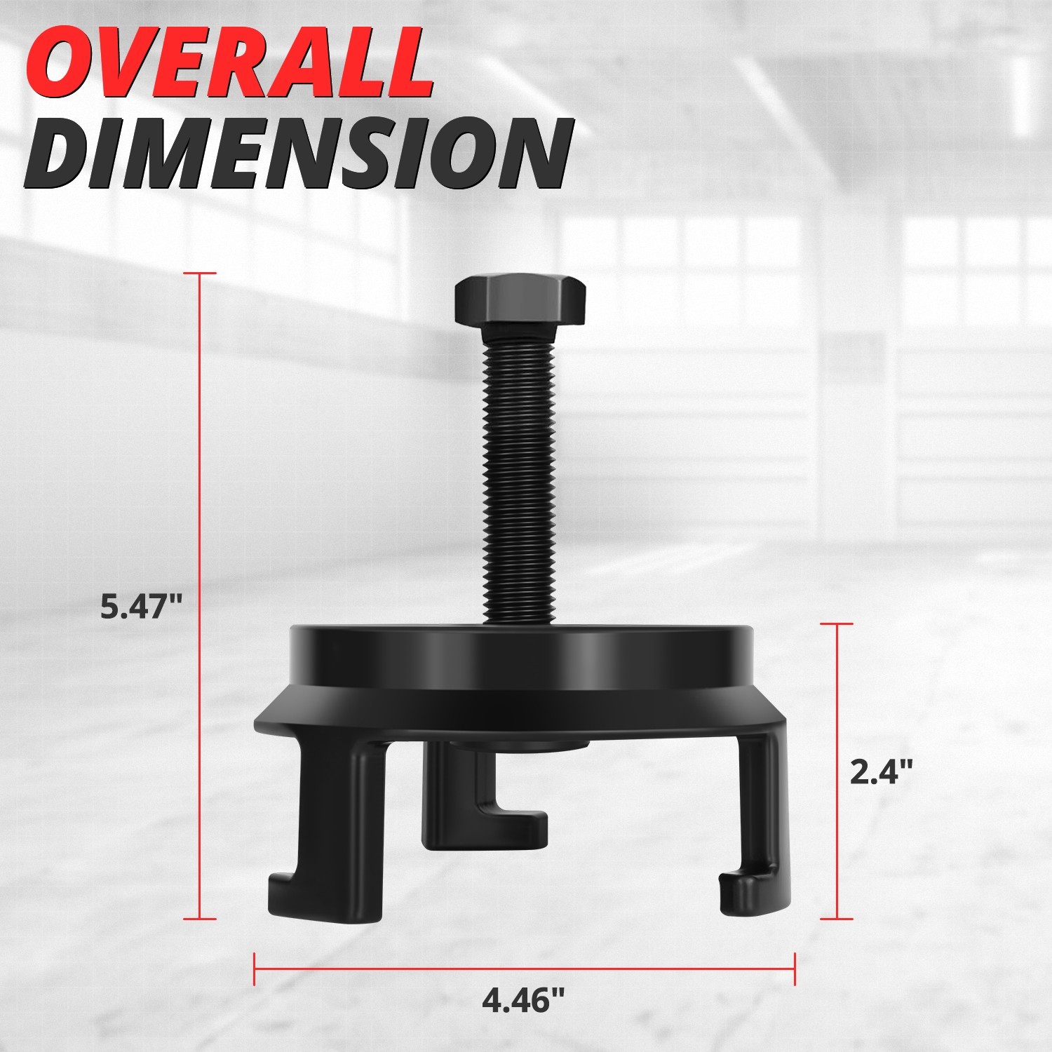 Harmonic Balancer Puller Crank Pulley Puller Set For GM 5.3L 5.7L 6.0L LS1 LS2