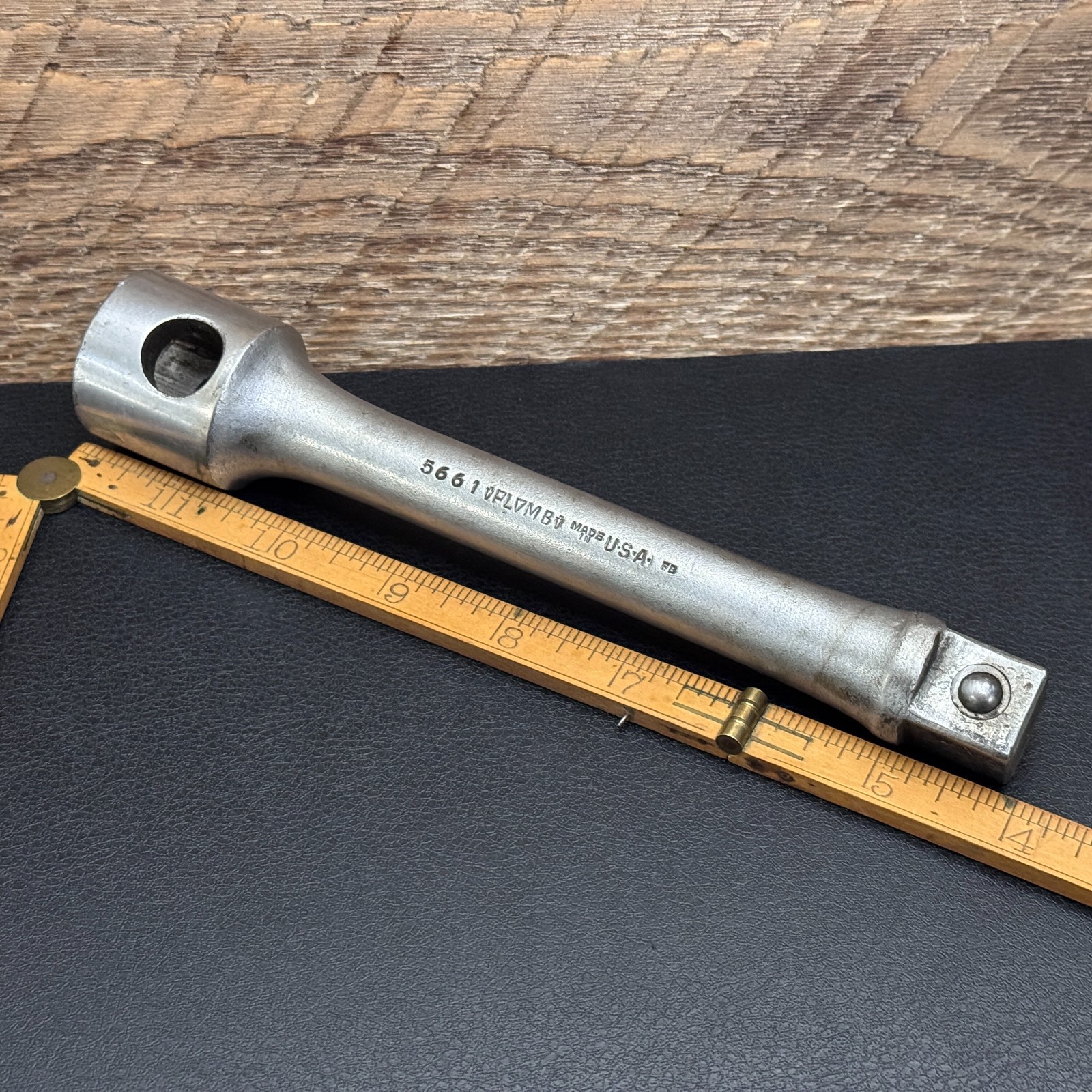 Vintage PLOMB PLVMB 3/4 Drive 8″ Socket Extension 5661 Made in USA c 1939-48