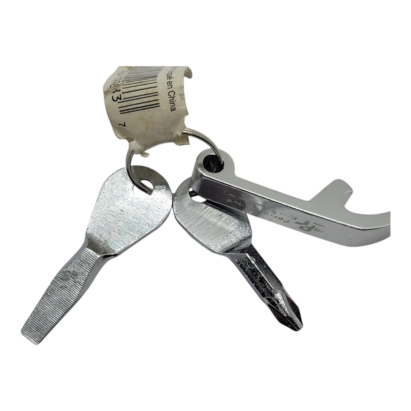 WLMW983 Performance Tool W983 Bottle Opener/Screwdriver/Keyring, 3-Piece