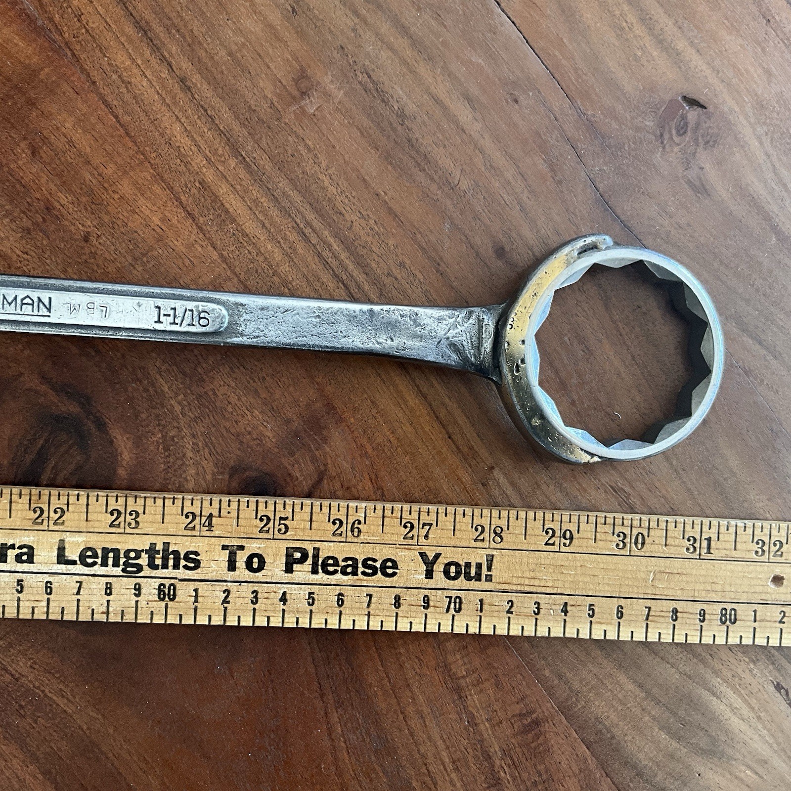 Custom Craftsman Double Box End Wrench 1-1/4″ x 2-5/16″ ??????????????