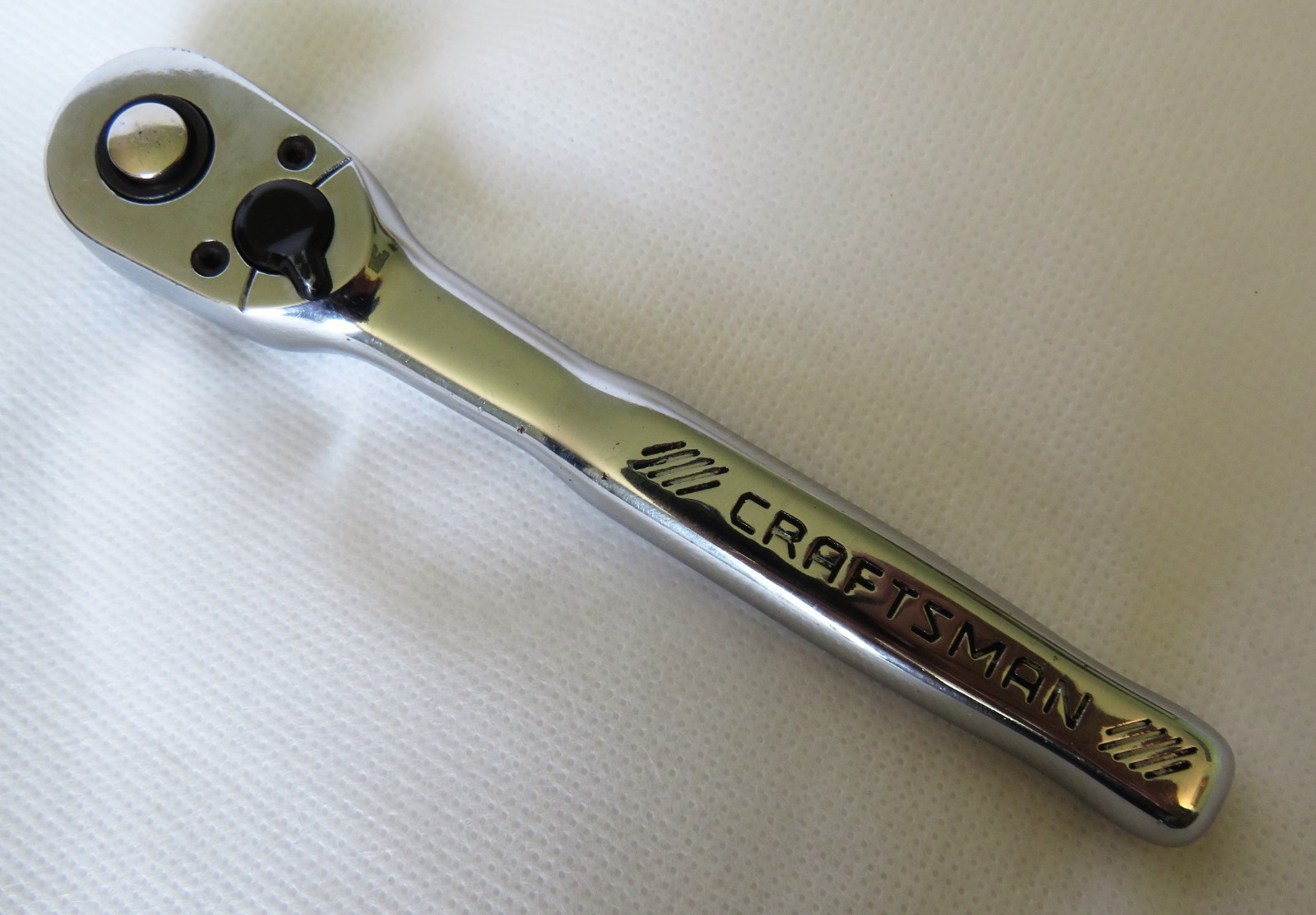 Craftsman 1/4″ 72 Tooth Ratchet – Quick Release – Polished Chrome CMMT81747